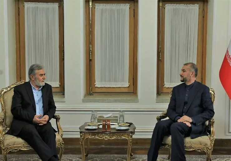 امیرعبداللهیان: مقاومت با صلابت از حقوق مسلم ملت فلسطین دفاع می‌کند| قدردانی «زیاد نخاله» از پیشتیبانی‌ ایران از مقاومت فلسطین