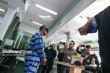 بازگشت سارق مسلح بانک سپه شعبه سعدآباد مشهد به محل سرقت