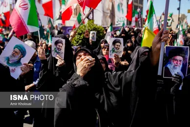 گزارش تصویری | مراسم اربعین رهبر شهید انقلاب در تهران