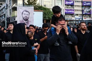 خیمه سوزان عصر عاشورا در مشهد