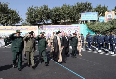 مراسم مشترک دانش‌آموختگی دانشجویان دانشگاه‌های افسری نیروهای مسلح