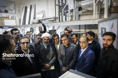 گزارش تصویری | بازدید معاون علمی رئیس‌جمهور از پارک علم و فناوری خراسان