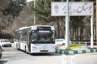 سرویس دهی ویژه ناوگان اتوبوسرانی مشهد به زائران مستقر در بوستان زائر پذیر غدیر