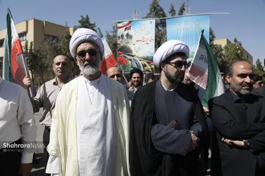گزارش تصویری | تجمع دانشجویان انقلابی در مشهد