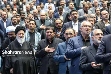 عکس‌هایی از آیین بهره‌برداری و آغاز عملیات اجرایی ۱۰۹ پروژه سفر رئیس‌جمهور شهید به مشهد