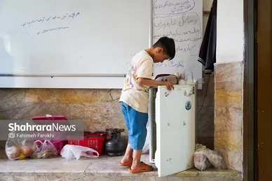 گزارش تصویری | اسکان زائران نوروزی در مدارس مشهد