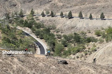 مسابقات مرحله سوم لیگ دوچرخه سواری کوهستان(کراس کانتری) در مشهد