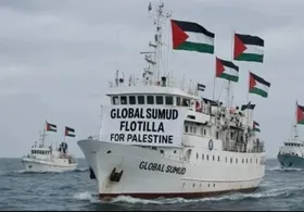 برخورد غیر انسانی وزیر صهیونیست با بازداشت شدگان کاروان صمود