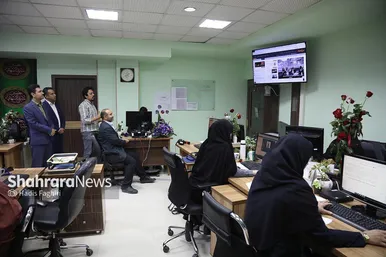 بازدید جمعی از مسئولین شهری و استانی مشهدمقدس از موسسه فرهنگی شهرآرا (۵) (۱۷ مرداد ۱۴۰۳)
