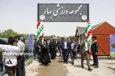 گزارش تصویری | آیین بهره‌برداری از اولین زمین فوتبال چمن‌مصنوعی استاندارد در مشهد مقدس (۱۰ اردیبهشت ۱۴۰۴)
