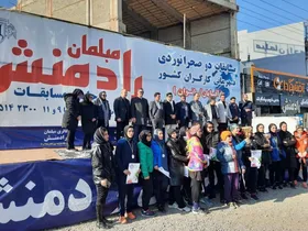 اصفهان فاتح دوصحرانوردی بانوان کارگران کشور شد&nbsp;