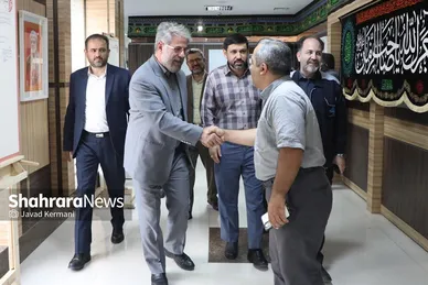 بازدید جمعی از مسئولین شهری مشهدمقدس از موسسه فرهنگی شهرآرا (۱۶ مرداد ۱۴۰۳)