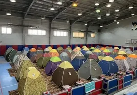 اسکان بیش از ۴۱ هزار و ۹۰۷ هزار زائر در مراکز موقت و اضطرار مشهد&nbsp;( ۶ فروردین۱۴۰۳)