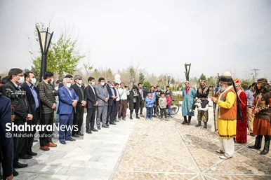 آیین رونمایی از یادمان «گذرسیاوش از آتش»