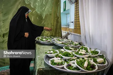 گزارش تصویری | افطاری ساده، مسجد المنتظر