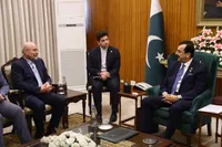 دیدار و گفت‌وگوی قالیباف و ریاست‌جمهوری پاکستان