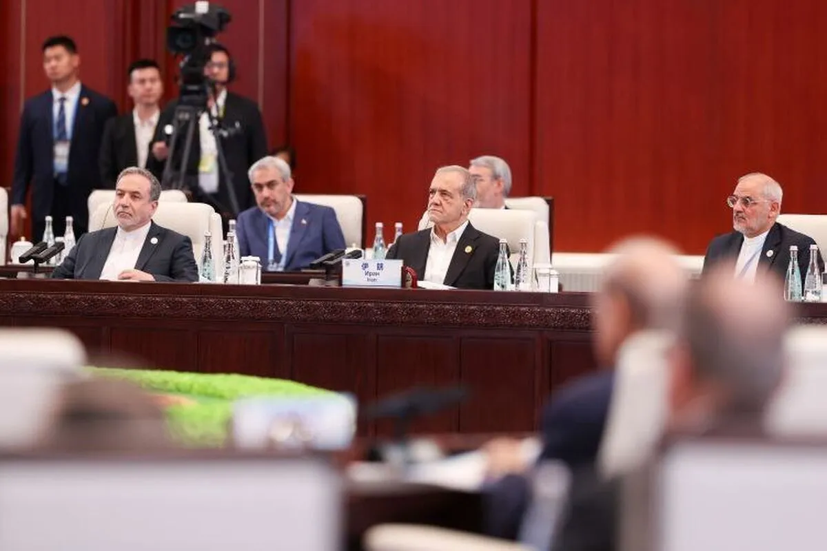 پزشکیان: سازمان شانگهای در راستای ایجاد جهانی صلح‌آمیزتر و همکاری‌های اقتصادی گام بردارد