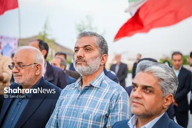گزارش تصویری | رونمایی از یادمان شهدای بوستان‌های خورشید و اردیبهشت در مشهد