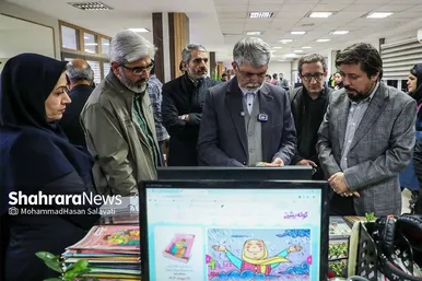 گزارش تصویری |  بازدید وزیر فرهنگ و ارشاد اسلامی از مؤسسه فرهنگی شهرآرا (۲۶ دی ۱۴۰۳)