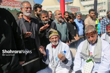 استقبال از طولانی‌ترین کاروان پیاده‌روی اربعین در مشهد مقدس