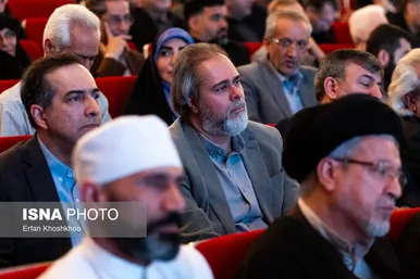 گزارش تصویری | آیین بزرگداشت و چهلم شهید علی لاریجانی در تالار وحدت