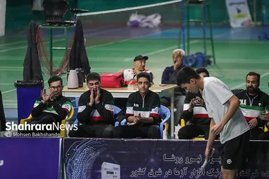 گزارش تصویری | لیگ برتر بدمینتون | مسابقه بدمینتون پرتو نیروی روشا مشهد و رعد پدافند کرمان