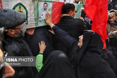 گزارش تصویری | تشییع پیکر شهدای حوادث اخیر در شهرهای مختلف ایران