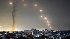 حمله راکتی مقاومت فلسطین به یک شهرک صهیونیست&zwnj;نشین (۴ مهر ۱۴۰۳)