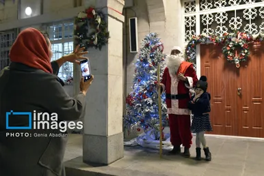 گزارش تصویری | مراسم آغاز سال نو میلادی در کلیسای سرگیس تهران