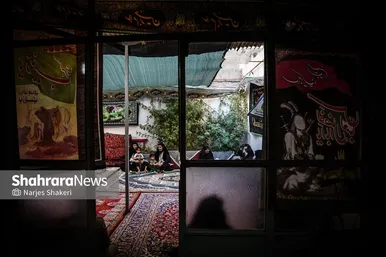 گزارش تصویری | روضه خانگی، سنتی به قدمت عزای سیدالشهدا