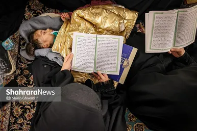 گزارش تصویری | مراسم احیای دومین شب قدر در حرم مطهر امام رضا (ع) -۲