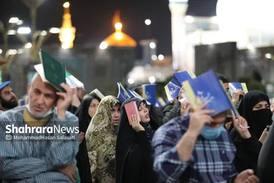 احیای شب بیست و سوم ماه مبارک رمضان در حرم مطهر رضوی