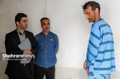 بازسازی صحنه قتل با آسفالت خیابان در مشهد