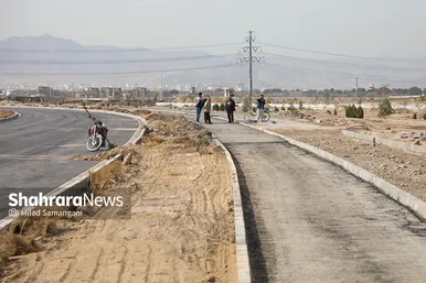 عملیات اجرایی احداث بوستان ۷۳ هکتاری کرامت