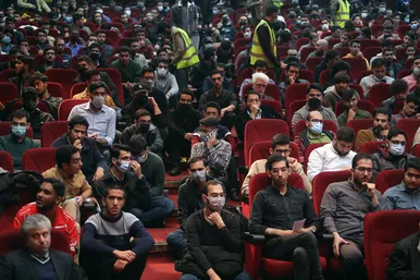 حضور سخنگوی دولت در جمع دانشجویان دانشگاه فردوسی مشهد