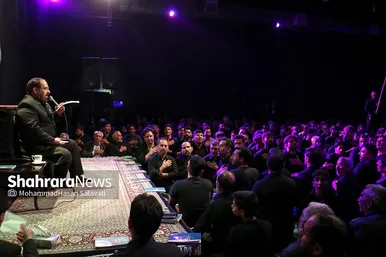 مراسم احیاء شب ۲۱ ماه رمضان و وداع با پیکر شهید گمنام در شهرک شهید رجایی