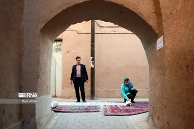 افطاری در کوچه گلچینان یزد