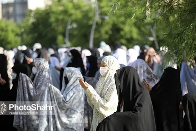 اقامه نماز عید سعید فطر در حرم مطهر امام رضا(ع)