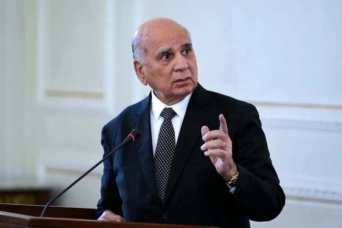 وزیر امور خارجه عراق: بغداد استفاده از خشونت و زور علیه ایران را رد می‌کند