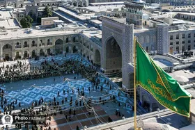 ۱۵۰۰ نفر از معلولان سراسر کشور به حرم مطهر رضوی مشرف شدند + ویدئو