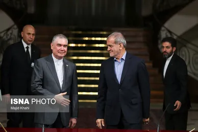 امضای ۴ سند همکاری مشترک میان ایران و ترکمنستان