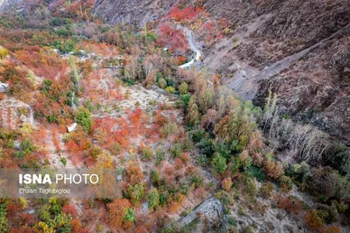 ایران زیباست | پاییزِ هزاررنگ در روستای شیت - طارم