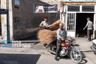گزارش تصویری | جاروی سنتی قَرامَلِک