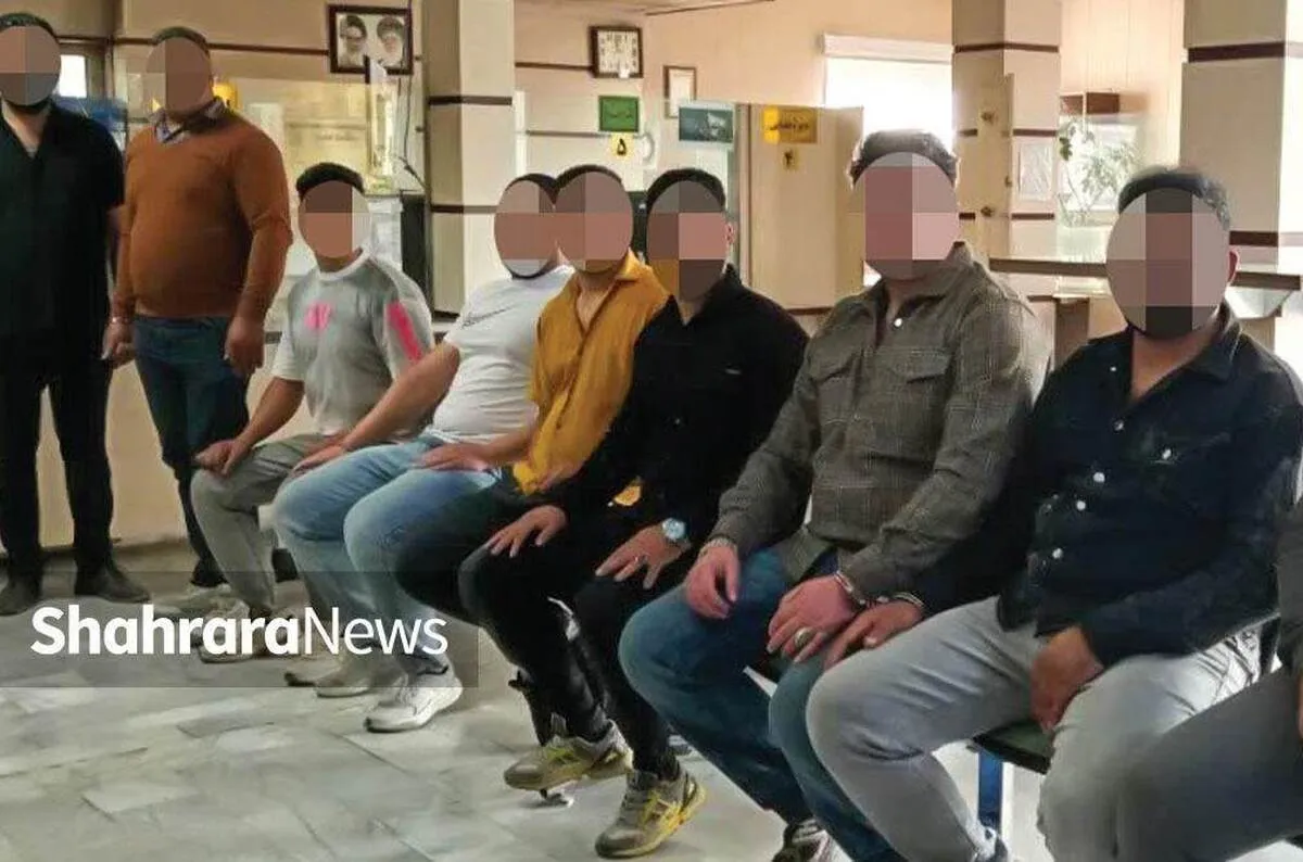 پلیس مشهد با ورود به باغ اوباش، از یک دعوای خونین جلوگیری کرد | قداره بندها در بند پلیس