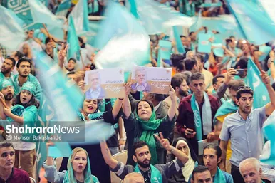 عکس‌هایی از سفر انتخاباتی «مسعود پزشکیان» به مشهد