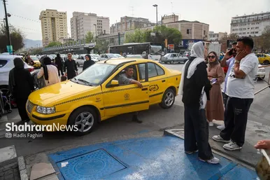 گزارش تصویری | زائران نوروزی در خیابان امام‌رضا(ع) مشهد
