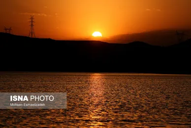 عکس‌هایی از دریاچه بزنگان در خراسان رضوی