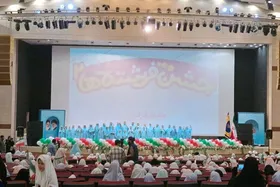 برگزاری جشن بزرگ ۱۶۰۰ نفری روزه اولی&zwnj;ها در مشهد + فیلم (۱۹ فروردین ۱۴۰۳)