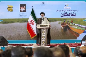 رئیس&zwnj;جمهور: نباید پارتی&zwnj;بازی و فساد در هیچ اداره&zwnj;ای باشد| خوزستانی&zwnj;ها تلاش دشمن برای فتنه&zwnj;انگیزی را ناکام گذاشتند+ فیلم