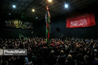 مراسم «علم کشی» مهاجران افغانستانی در مشهد